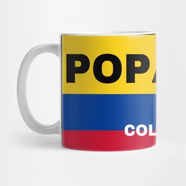 Popayán City in Colombian Flag by aybe7elf